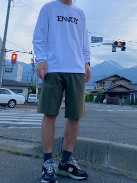 「ARC'TERYX（アークテリクス）のアイテム（パンツ）」を使った、kenさん（メンズ・175cm）の夏コーディネート