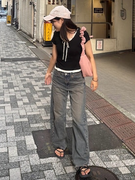 セブンの生チョコさん(レディース・155cm)の夏コーディネート