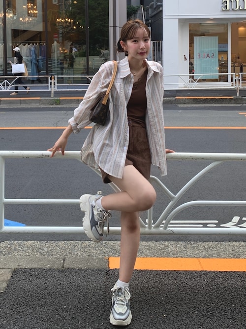モノグラムタイトハイウエストショートパンツ（その他パンツ