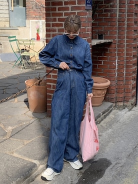 miwoさん（レディース・154cm）の春コーディネート