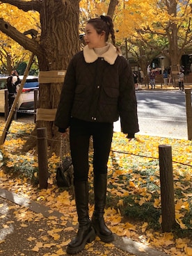 miwoさん(レディース・154cm)の冬コーディネート