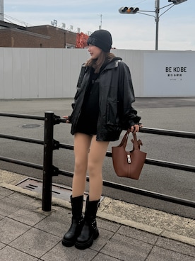 miwoさん（レディース・154cm）の春コーディネート