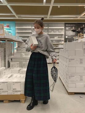 miwoさん（レディース・154cm）の春コーディネート