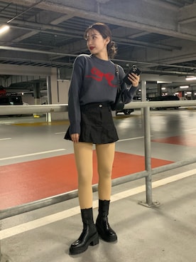 miwoさん（レディース・154cm）の冬コーディネート