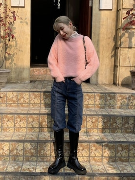 miwoさん（レディース・154cm）の春コーディネート