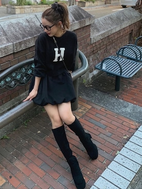 miwoさん（レディース・154cm）の冬コーディネート