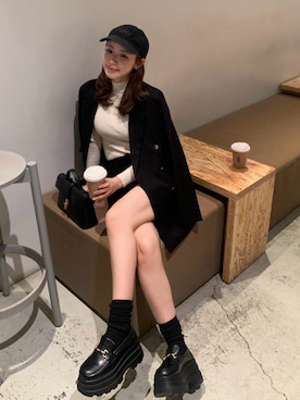 miwoさん（レディース・154cm）の春コーディネート