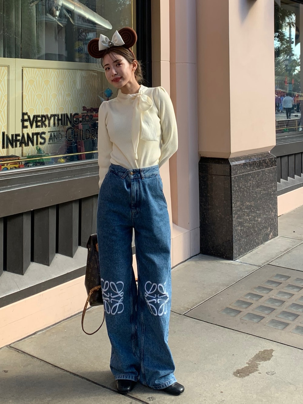 miwo｜LOEWEのデニムパンツを使ったコーディネート - WEAR
