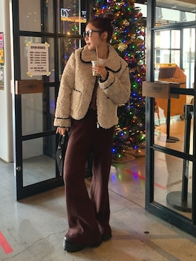 miwoさん(レディース・154cm)の冬コーディネート