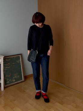 「REN（レン）のアイテム」を使った、lemonlemonさん（レディース・154cm）の春コーディネート