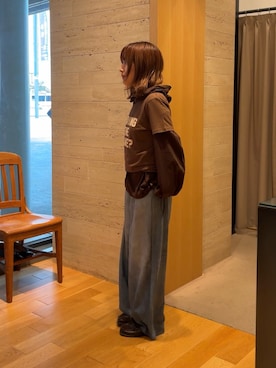 夏海さん（レディース・153cm）の秋コーディネート