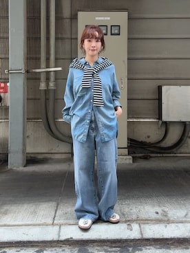 夏海さん(レディース・153cm)の秋コーディネート