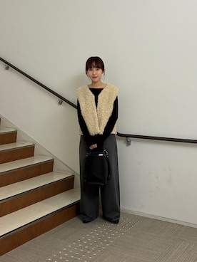 「アイテム（その他アウター）」を使った、夏海さん（レディース・153cm）の夏コーディネート