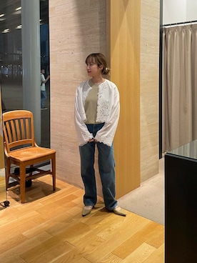 「アーバンリサーチ」｜「アイテム（パンプス）」を使った、夏海さん（レディース・153cm）の夏コーディネート