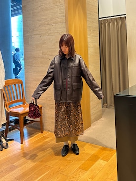 「アイテム（その他アウター）」を使った、夏海さん（レディース・153cm）の夏コーディネート