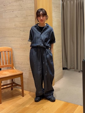 「かぐれ（カグレ）のアイテム」を使った、夏海さん（レディース・153cm）の春コーディネート