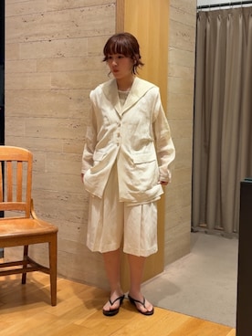 夏海さん(レディース・153cm)の春コーディネート