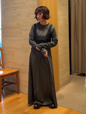 夏海さん（レディース・153cm）の春コーディネート