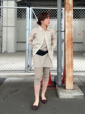 夏海さん（レディース・153cm）の夏コーディネート