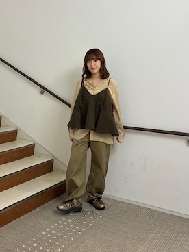 夏海さん（レディース・153cm）の秋コーディネート