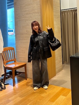 「アイテム（その他アウター）」を使った、夏海さん（レディース・153cm）の夏コーディネート