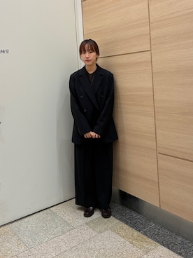 「アイテム（その他アウター）」を使った、夏海さん（レディース・153cm・20代）の秋コーディネート