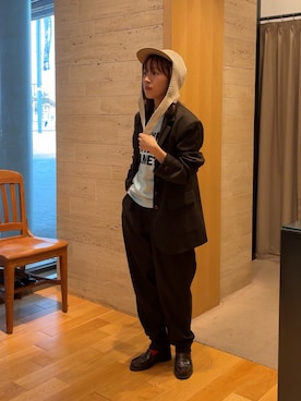 夏海さん（レディース・153cm）の秋コーディネート