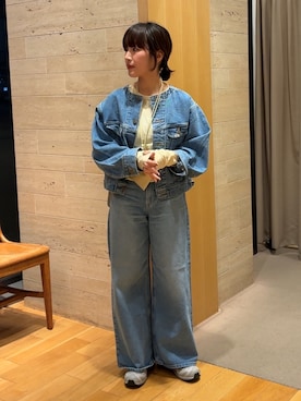 夏海さん(レディース・153cm)の冬コーディネート