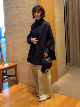 夏海さん（レディース・153cm）の冬コーディネート