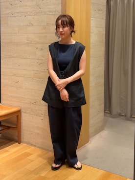 夏海さん(レディース・153cm)の春コーディネート