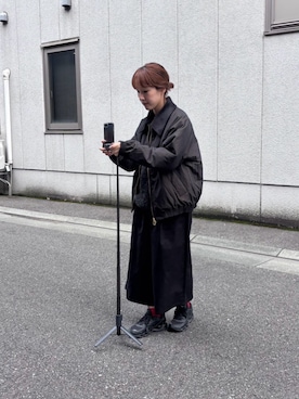 夏海さん（レディース・153cm）の秋コーディネート