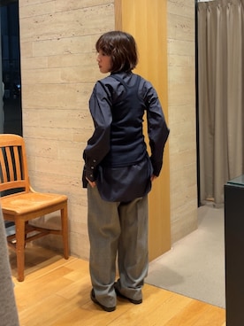 夏海さん（レディース・153cm）の春コーディネート