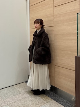 「アイテム（その他アウター）」を使った、夏海さん（レディース・153cm・20代）の秋コーディネート
