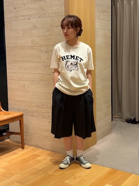 夏海さん(レディース・153cm)の夏コーディネート