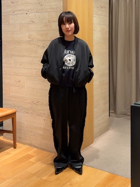 夏海さん(レディース・153cm)の冬コーディネート