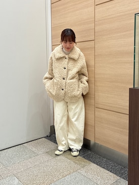 「アイテム（その他アウター）」を使った、夏海さん（レディース・153cm・20代）の秋コーディネート