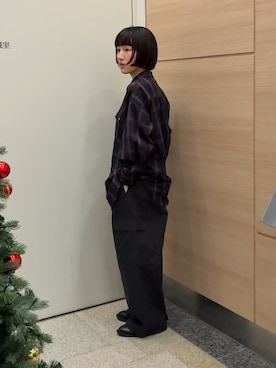 「かぐれ」｜夏海さん（レディース・153cm）の秋コーディネート