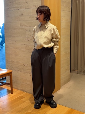 夏海さん（レディース・153cm）の春コーディネート