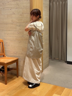 「LAATO（ラート）のアイテム」を使った、夏海さん（レディース・153cm）の夏コーディネート