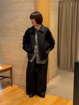 夏海さん(レディース・153cm)の冬コーディネート