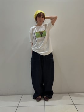 「アイテム（財布/小物）」を使った、夏海さん（レディース・153cm）の秋コーディネート