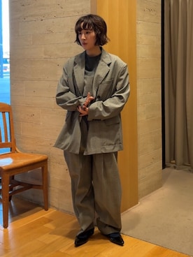 夏海さん（レディース・153cm）の春コーディネート