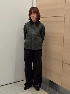 夏海さん（骨格ナチュラル・レディース・153cm）の秋コーディネート