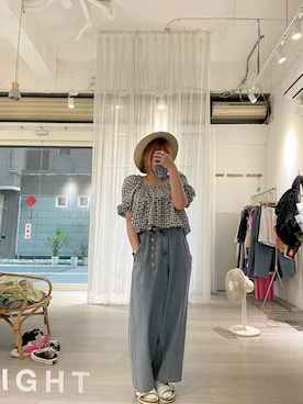 Naomi  さん（レディース・160cm）の夏コーディネート