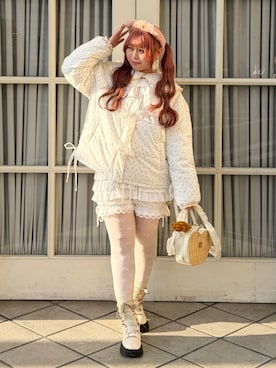 み ゃ ー ゆさん(レディース・155cm)の冬コーディネート