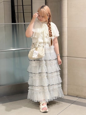 み ゃ ー ゆさん(レディース・155cm)の夏コーディネート