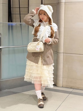 み ゃ ー ゆさん（レディース・155cm）の春コーディネート