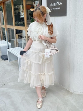 「アイテム（その他）」を使った、み ゃ ー ゆさん（レディース・155cm・20代）の秋コーディネート