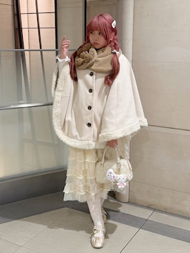 み ゃ ー ゆさん（レディース・155cm）の冬コーディネート