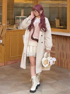 「idem（イデム）のアイテム」を使った、み ゃ ー ゆさん（レディース・155cm）の春コーディネート